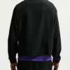 Back view of Nike FC Barcelona x Kobe Bryant Away Black Woven Track Jacket