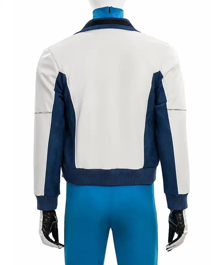 Back view of Pedro Pascal Fantastic Four Avengers Doomsday 2026 Leather Jacket