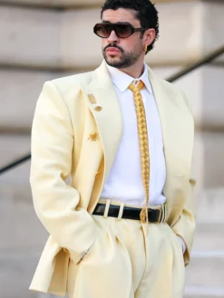 Bad Bunny Haute Couture 26-27 Show Yellow Suit