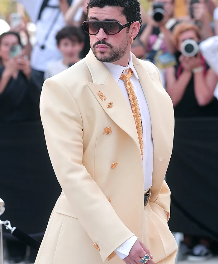 Bad Bunny Haute Couture Show 26-27 Yellow Suit