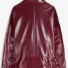 Bershka-Leather-Jacket-Red