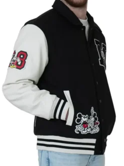 Black-Mickey-Mouse-Varsity-Jacket