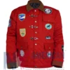 Brandi Carlile NYC 2026 Human Tour Part 2 Red Quilted Jacket front view