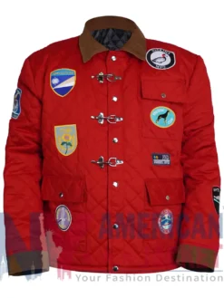 Brandi Carlile NYC 2026 Human Tour Part 2 Red Quilted Jacket front view