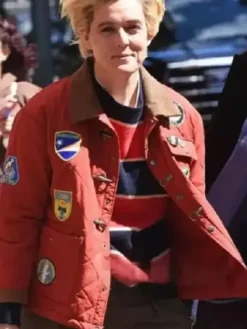 Brandi Carlile NYC 2026 Human Tour Part 2 Red Quilted Jacket view