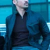 Brian Tee Reacher S03 Black Leather Jacket