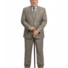 Reacher Season 1 Bruce McGill tailored suit with a refined design for formal occasions