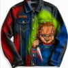 Halloween Chucky Denim Jacket