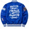 CM Punk Chicago Cubs Blue Jacket