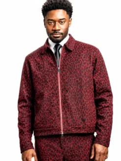 Charles Babalola Fightland 2026 Leopard Print Jacket