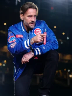 Chicago Cubs Blue CM Punk Jacket