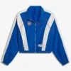 Chicago Cubs Off Season x MLB Royal Full-Zip Track Jacket front with team style