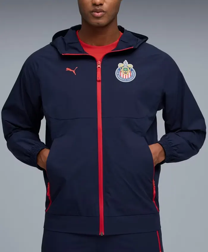 Chivas-Puma-Raglan-Navy-Jacket-Mens