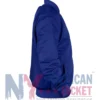 Chris Pratt Blue Bomber Jacket from The Terminal List with rib-knit collar and cuffs