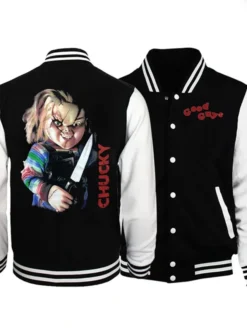 Chucky Bomber Wool Varsity Jacket