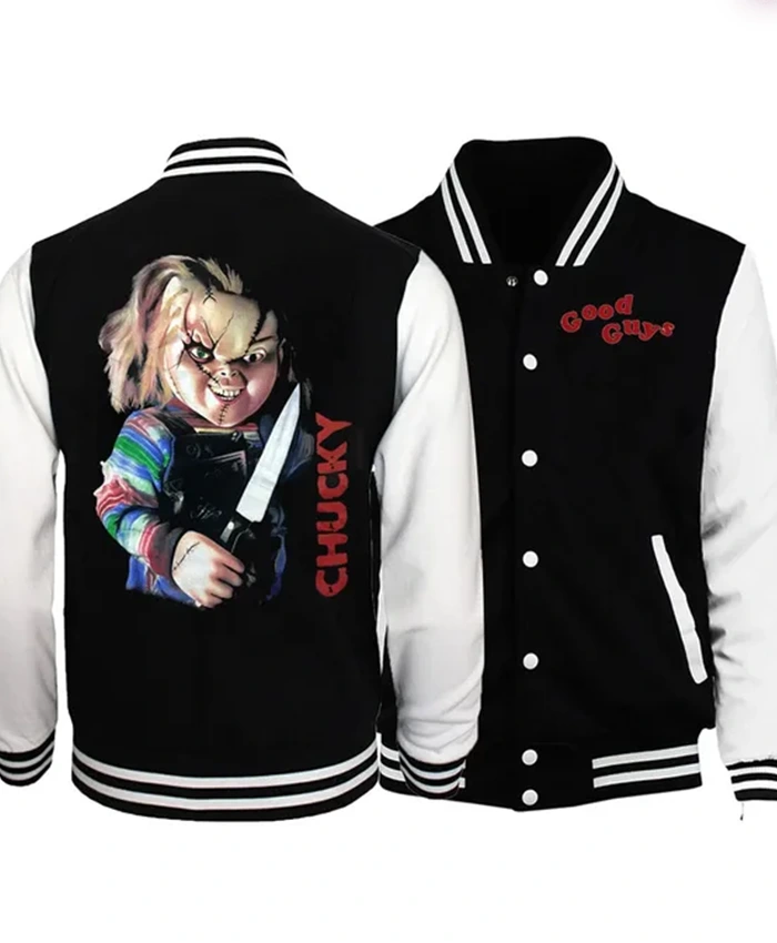 Chucky Bomber Wool Varsity Jacket