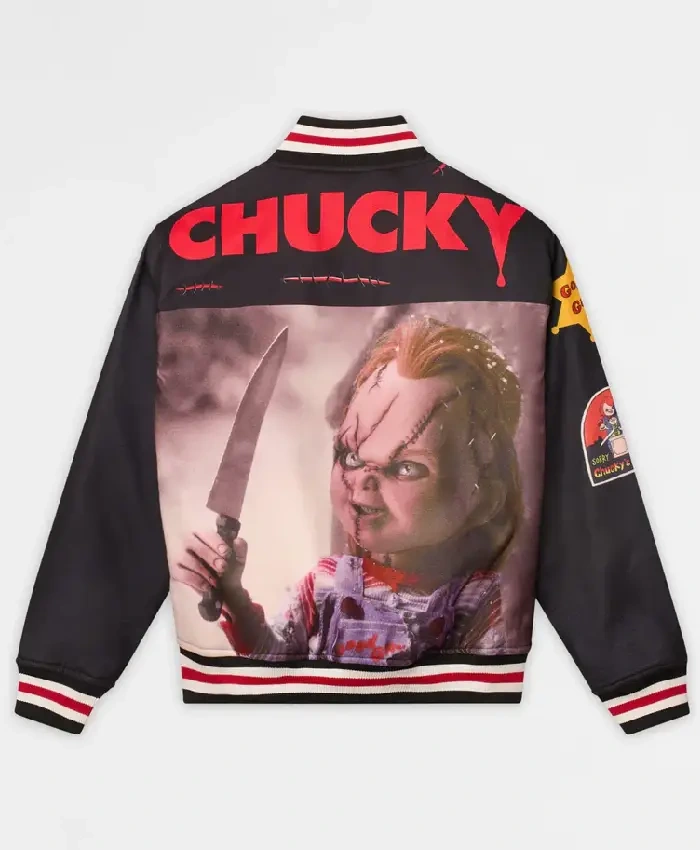 Chucky Halloween Varsity Wool Jacket