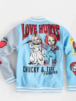 Chucky Love Hurts Varsity Jacket