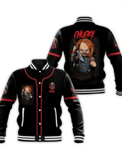 Chucky Varsity Wool Bomber Jacket