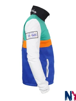 Close-up of Spike Lee WNBA LVA-NYL New York Liberty New York or Nowhere Windbreaker Jacket