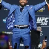 Conor McGregor UFC 329 Face Off Blue Tuxedo