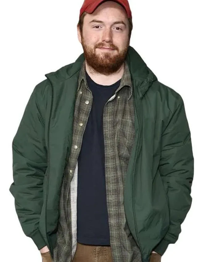 Cooper Hoffman I Want Your Sex Green Bomber Jacket