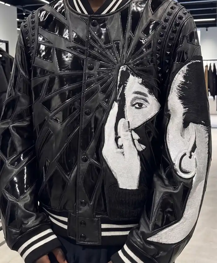 Sade Adu Custom Shattered Glass Jacket