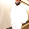 DJ Khaled Show The Tonight White Satin Jacket Side