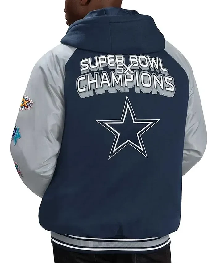 Dallas Cowboys 5X Super Bowl Champions Jacket