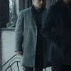 David O’Donnell Reacher Grey Coat Front View
