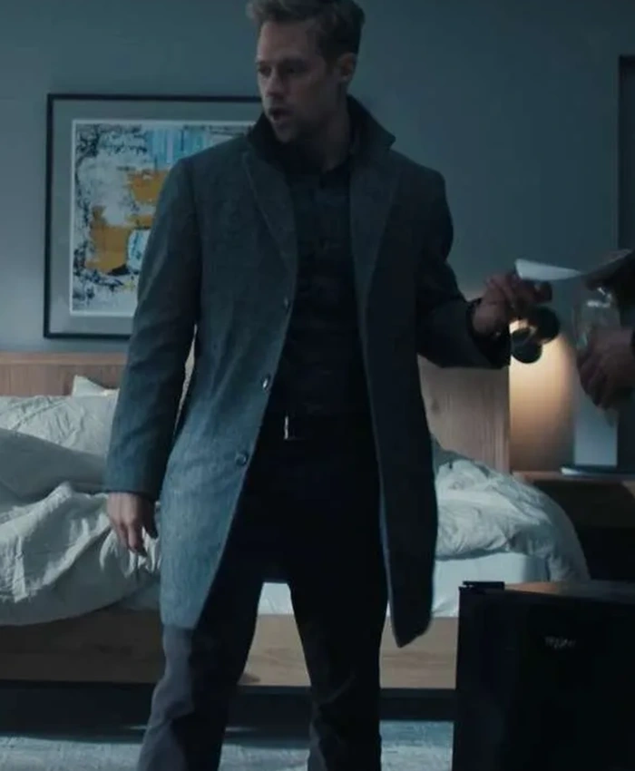 David O’Donnell Reacher Grey Coat