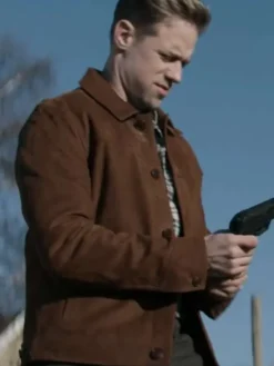 David O’Donnell Reacher S02 Brown Jacket
