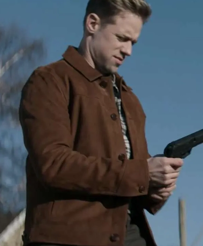 David O’Donnell Reacher S02 Brown Jacket