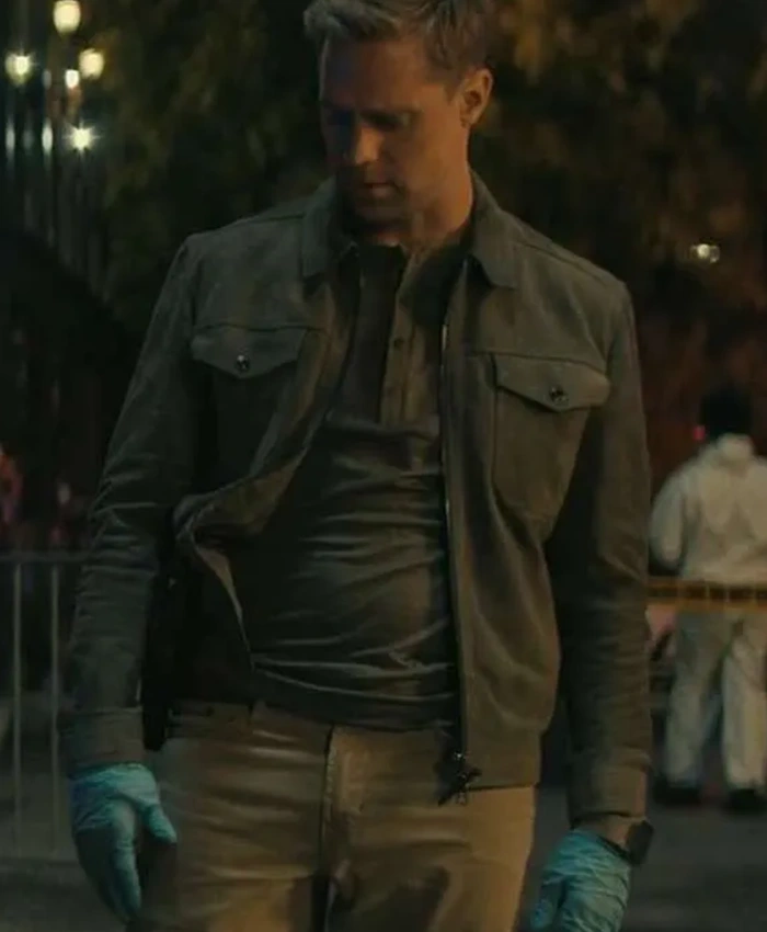 David O’Donnell Reacher S02 Grey Jacket