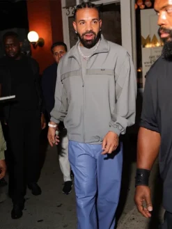 Drake New York City Prada Mohair Wool Jacket Front
