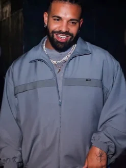 Drake New York City Prada Mohair Wool Jacket Front View