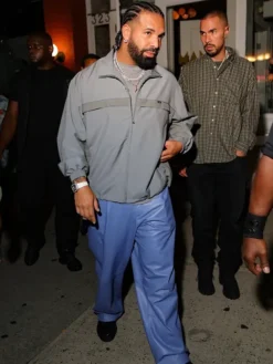 Drake New York City Prada Mohair Wool Jacket Side View