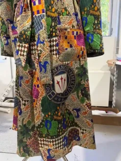 Drake Nocta Custom Multicolor Silk Robe
