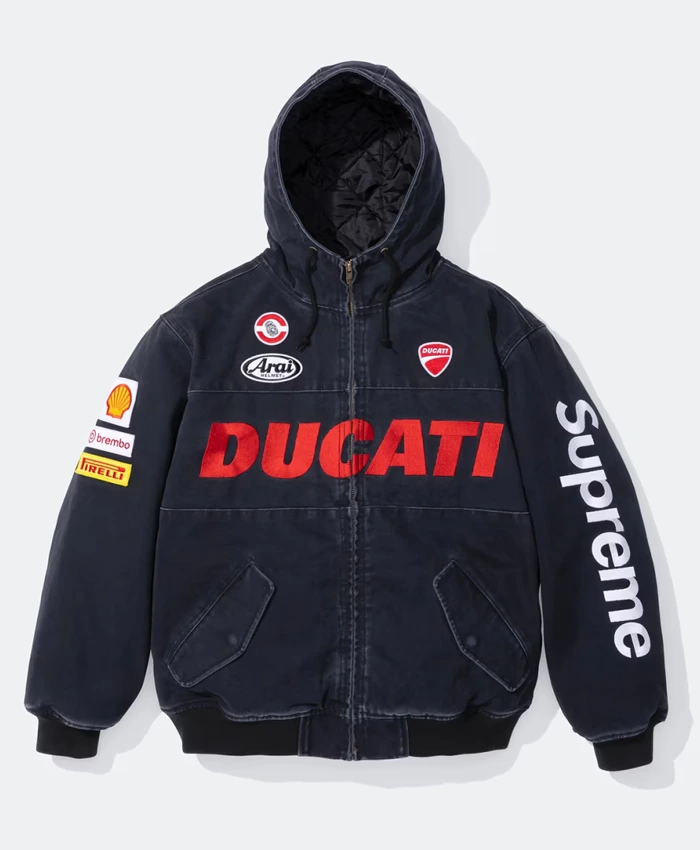 Ducati Supreme Black Denim Jacket
