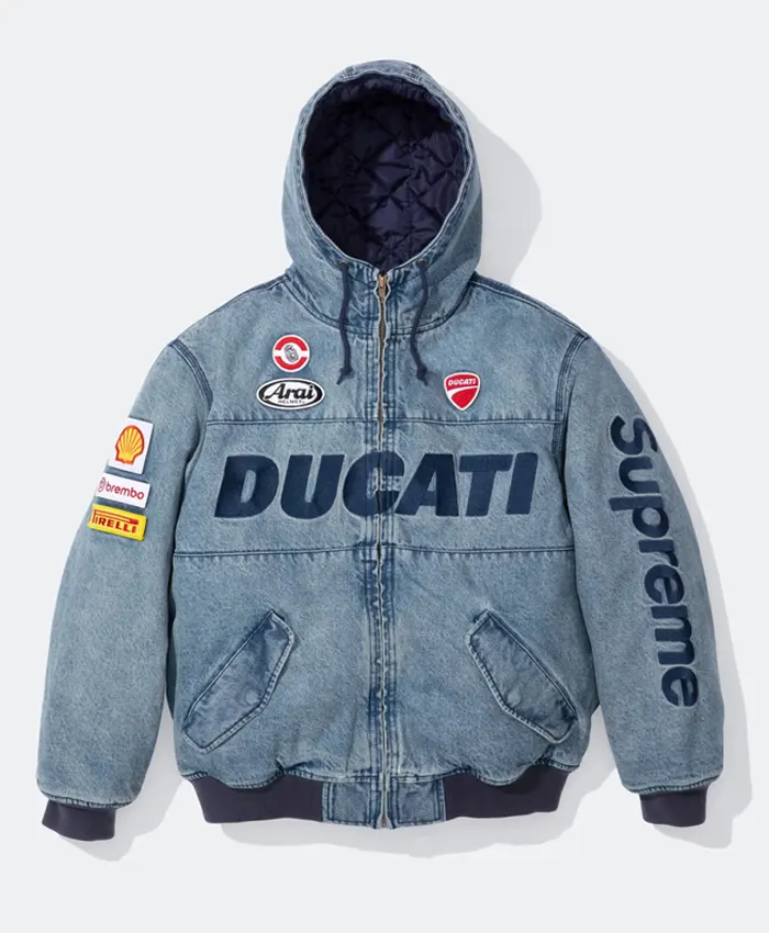 Ducati Supreme Blue Denim Jacket