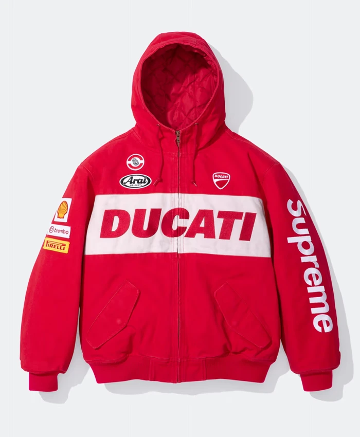 Ducati Supreme Red Denim Jacket
