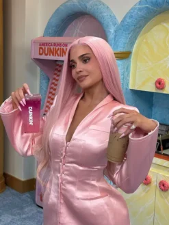 Dunkin x Pink Kylie Jenner Blazer