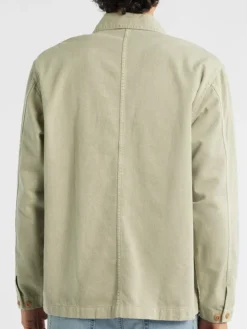 Earthen Sage Cotton Twill Shirt Jacket Back View