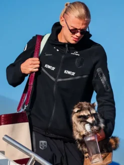 Erling Haaland Nike Black Track Jacket