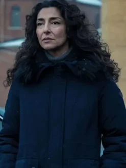 Evelyn Foley Mayor of Kingstown S04 Blue Parka Jacket