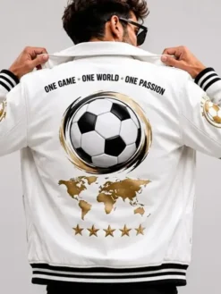 FIFA 2026 World Cup Inspired Leather Jacket