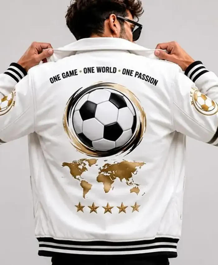 FIFA 2026 World Cup Inspired Leather Jacket