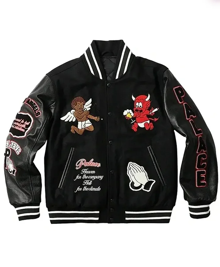 Fallen Angels Palace Varsity Full-Snap Jacket Sale