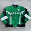 Fanatics Fest NYC 2026 Starbucks Varsity Jacket Front View