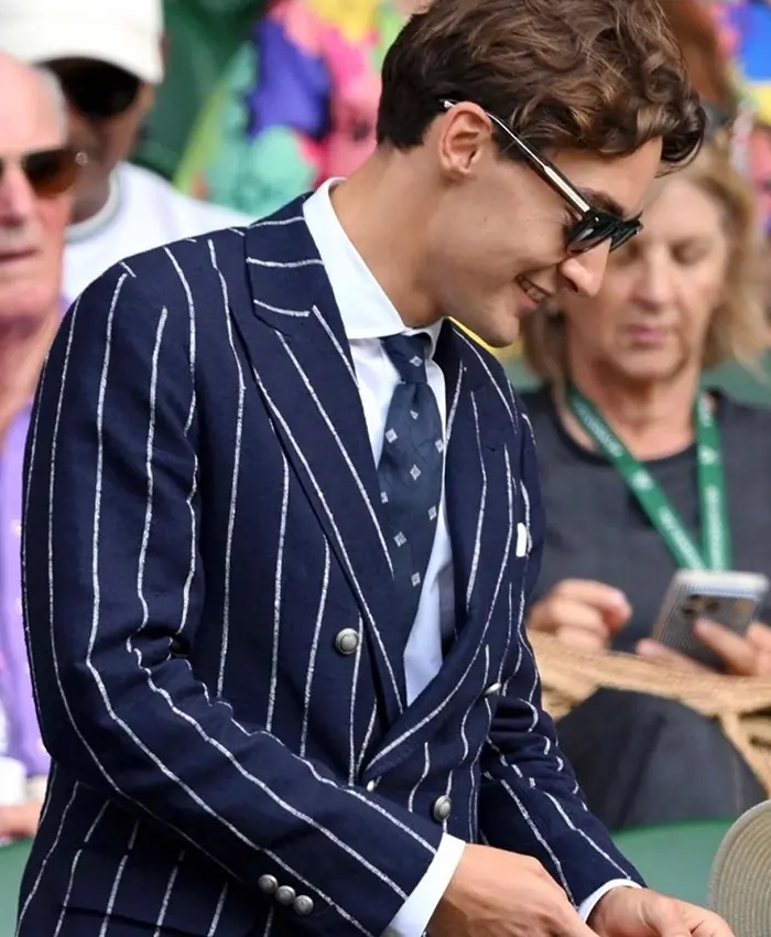 George Russell 2026 Wimbledon Blue Blazer